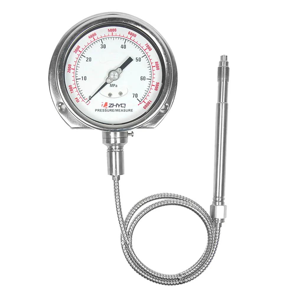Capillary Melt Pressure Gauge