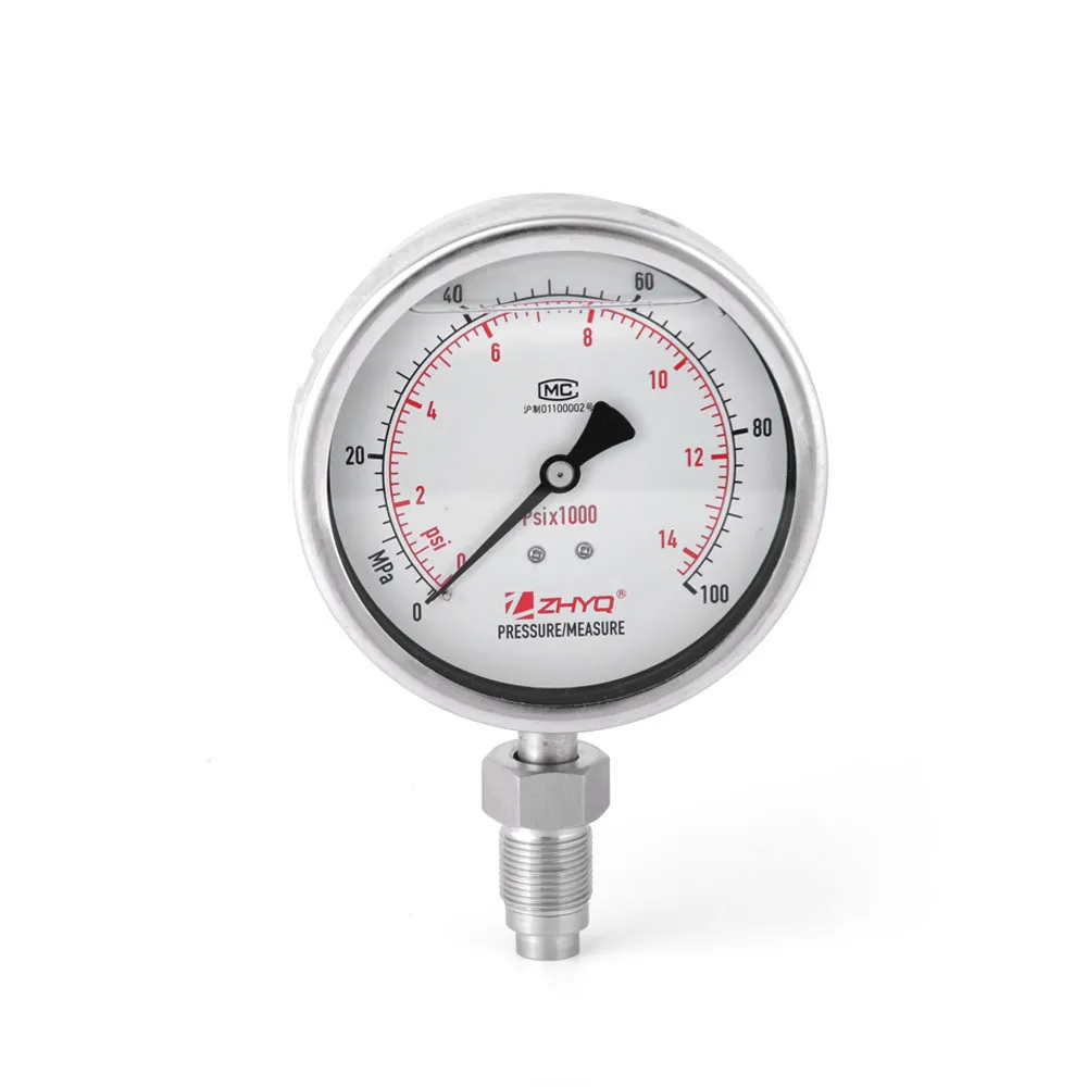 Vibration-Resistant Diaphragm Pressure Gauge