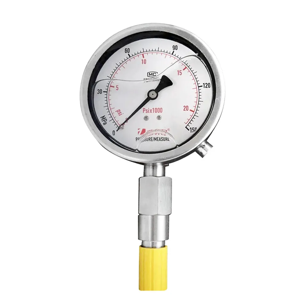 Vibration-Resistant Diaphragm Pressure Gauge with Singal Output - Image 2