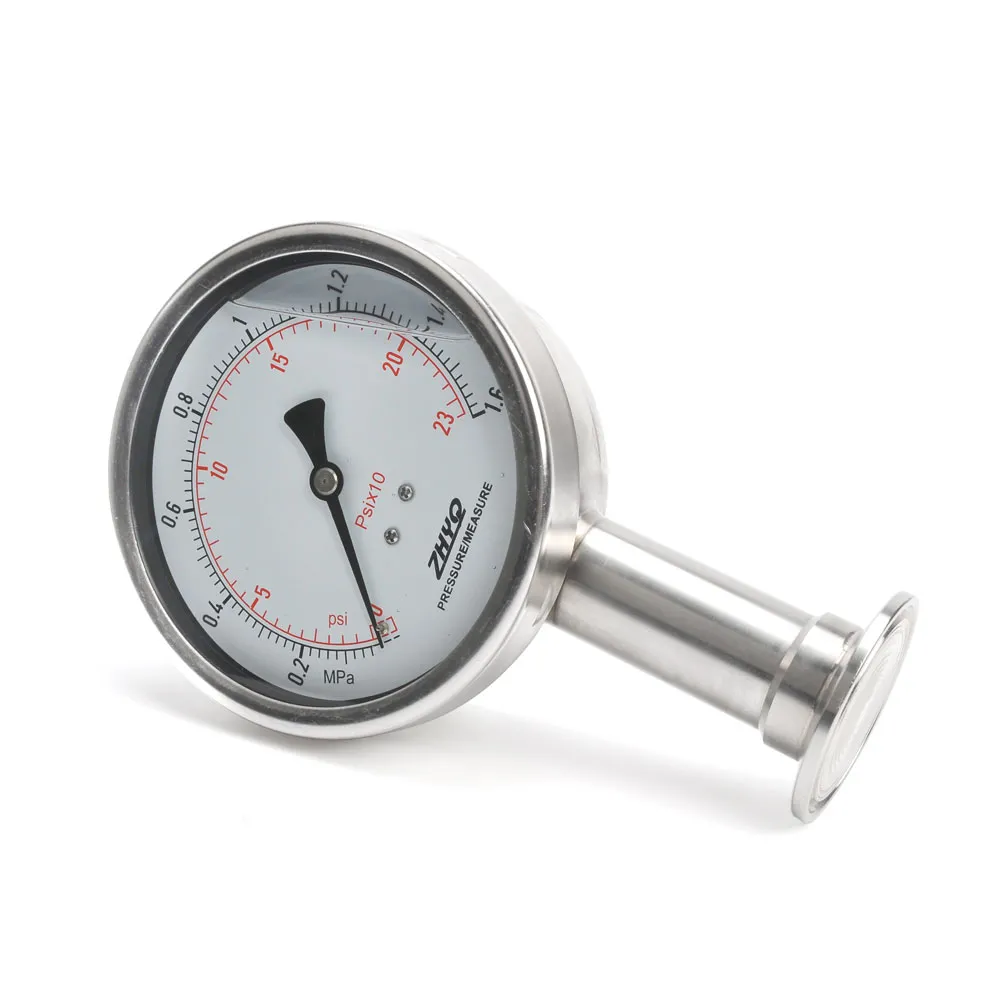 Clamp Mounted Diaphragm Pressure Gauge - Image 5