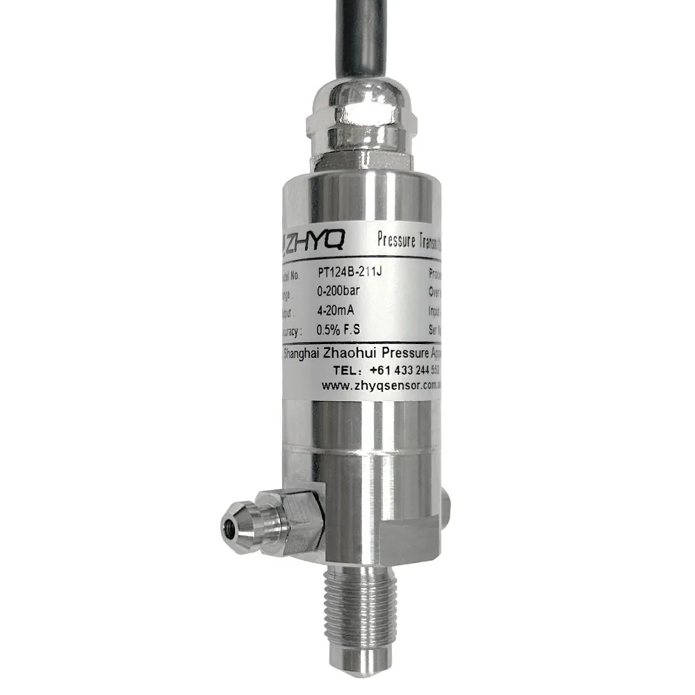 High Accuracy Pressure Transmitter with Bleeding Function